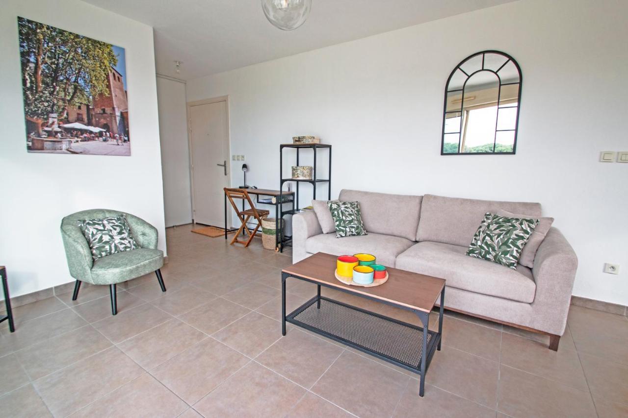 Appartement 4 Personnes, Grande Terrasse, Parking Prive, Wifi Montpellier Exterior foto